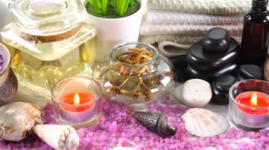 Maddeler tablosundaki bileşiminde spa masaj için