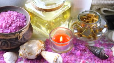 Maddeler tablosundaki bileşiminde spa masaj için