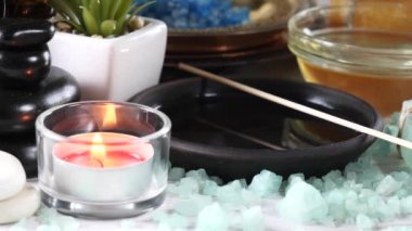 Maddeler tablosundaki bileşiminde spa masaj için