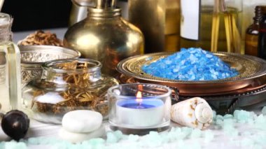 Maddeler tablosundaki bileşiminde spa masaj için