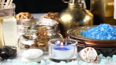 Maddeler tablosundaki bileşiminde spa masaj için