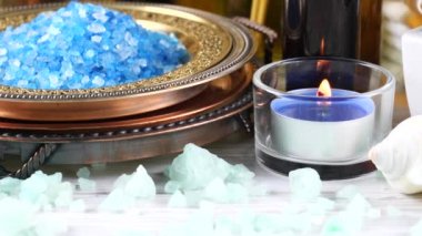 Maddeler tablosundaki bileşiminde spa masaj için