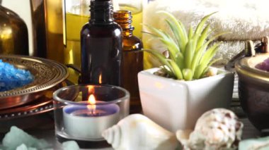 Maddeler tablosundaki bileşiminde spa masaj için