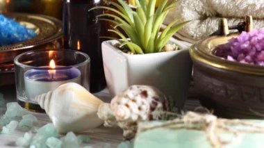 Maddeler tablosundaki bileşiminde spa masaj için