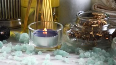 Maddeler tablosundaki bileşiminde spa masaj için