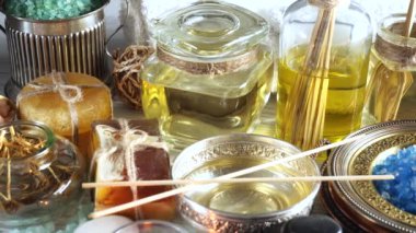 Maddeler tablosundaki bileşiminde spa masaj için