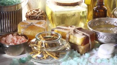 Maddeler tablosundaki bileşiminde spa masaj için