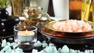 Maddeler tablosundaki bileşiminde spa masaj için