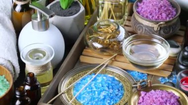 Maddeler tablosundaki bileşiminde spa masaj için