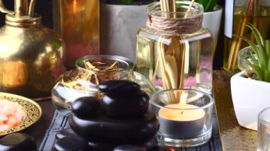Maddeler tablosundaki bileşiminde spa masaj için