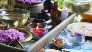 Maddeler tablosundaki bileşiminde spa masaj için