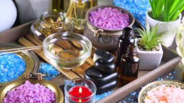 Maddeler tablosundaki bileşiminde spa masaj için