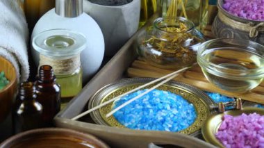 Maddeler tablosundaki bileşiminde spa masaj için