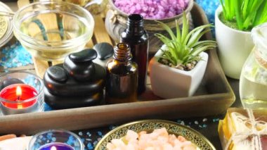 Maddeler tablosundaki bileşiminde spa masaj için