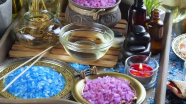 Maddeler tablosundaki bileşiminde spa masaj için