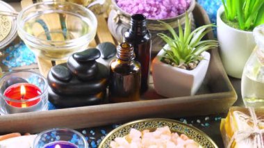 Maddeler tablosundaki bileşiminde spa masaj için