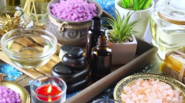 Maddeler tablosundaki bileşiminde spa masaj için