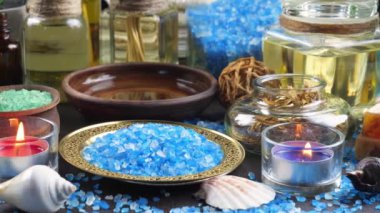 Maddeler tablosundaki bileşiminde spa masaj için