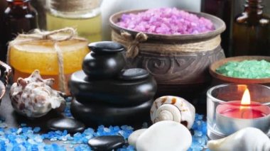 Maddeler tablosundaki bileşiminde spa masaj için