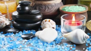 Maddeler tablosundaki bileşiminde spa masaj için