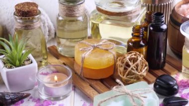 Maddeler tablosundaki bileşiminde spa masaj için