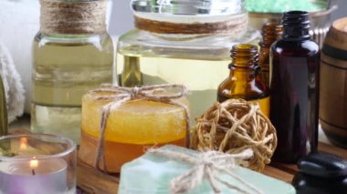 Maddeler tablosundaki bileşiminde spa masaj için