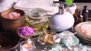 Maddeler tablosundaki bileşiminde spa masaj için