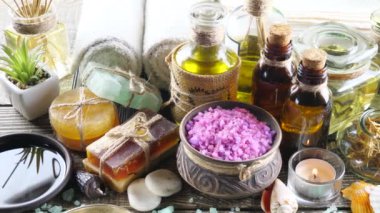 Maddeler tablosundaki bileşiminde spa masaj için