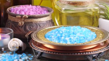 Maddeler tablosundaki bileşiminde spa masaj için