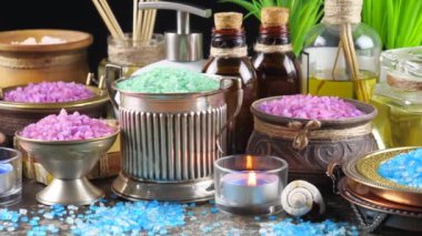 Maddeler tablosundaki bileşiminde spa masaj için