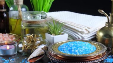 Maddeler tablosundaki bileşiminde spa masaj için