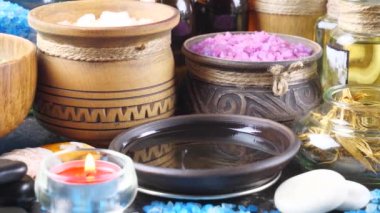 Maddeler tablosundaki bileşiminde spa masaj için