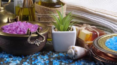 Maddeler tablosundaki bileşiminde spa masaj için