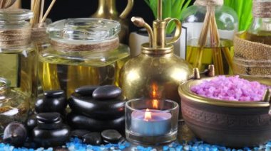 Maddeler tablosundaki bileşiminde spa masaj için