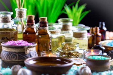 Maddeler tablosundaki bileşiminde spa masaj için