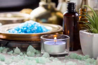 Maddeler tablosundaki bileşiminde spa masaj için