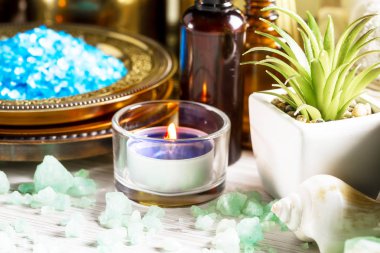 Maddeler tablosundaki bileşiminde spa masaj için