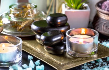 Maddeler tablosundaki bileşiminde spa masaj için