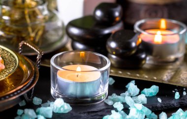 Maddeler tablosundaki bileşiminde spa masaj için