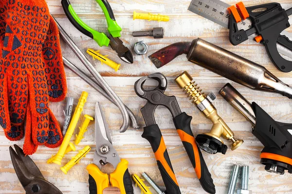 Different Tool All Kinds Work — Stock Photo, Image