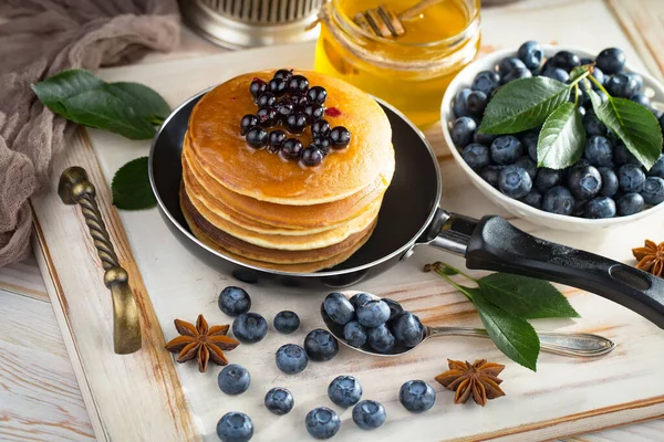 Healthy Breakfast Old Background Concept Tasty Healthy Food — Stock Photo, Image