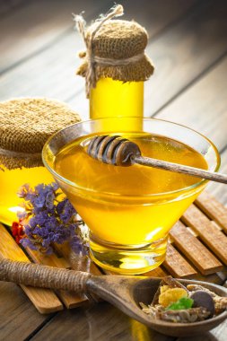 Taraktaki bal arısı.