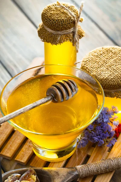 Sweet Bee Honey Combs — Stock Photo, Image