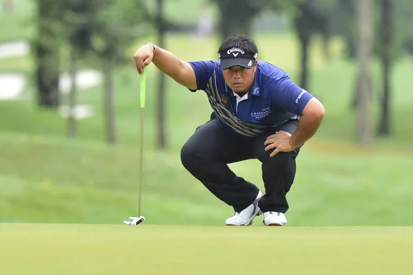 クアラルンプール マレーシア Kiradech Aphibarnrat Cimb クラシック 2018 Tpc クアラルンプールで 2018 — ストック写真