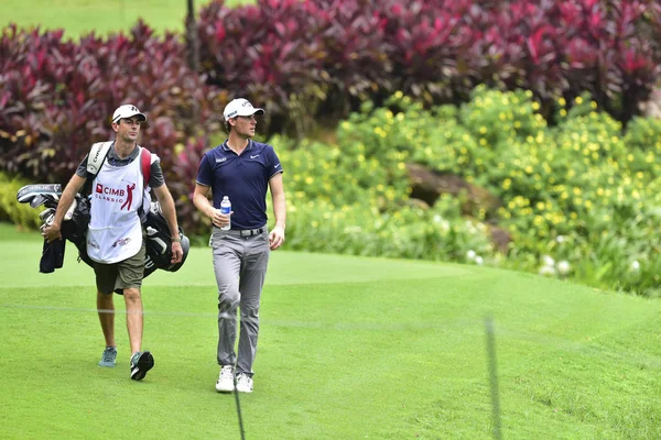 Kuala Lumpur Malaysia Ottobre Thomas Pieters Del Belgio Fotografato Durante — Foto Stock