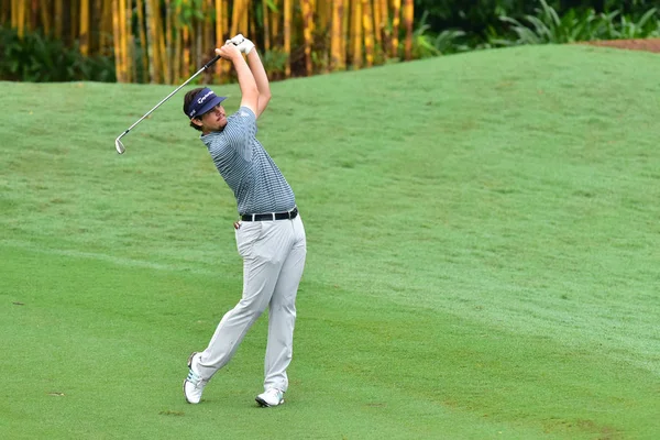 Kuala Lumpur, Malezya - 11 Ekim: Beau Hossler, CIMB klasik 2018, Tpc Kuala Lumpur, Kuala Lumpur, Malezya üzerinde 11 Ekim 2018 1 turda sırasında resimde ABD. Masuti tarafından (fotoğraf) 