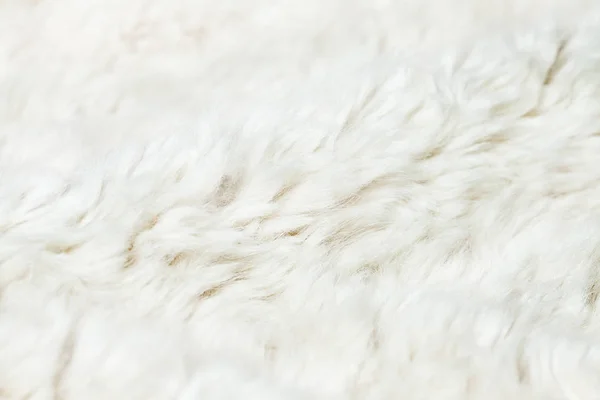 Branco textura de lã macia fundo — Fotografia de Stock