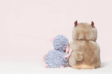 İki en iyi arkadaş konsepti