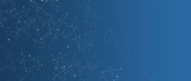 Soyut bilim fütüristik arka plan