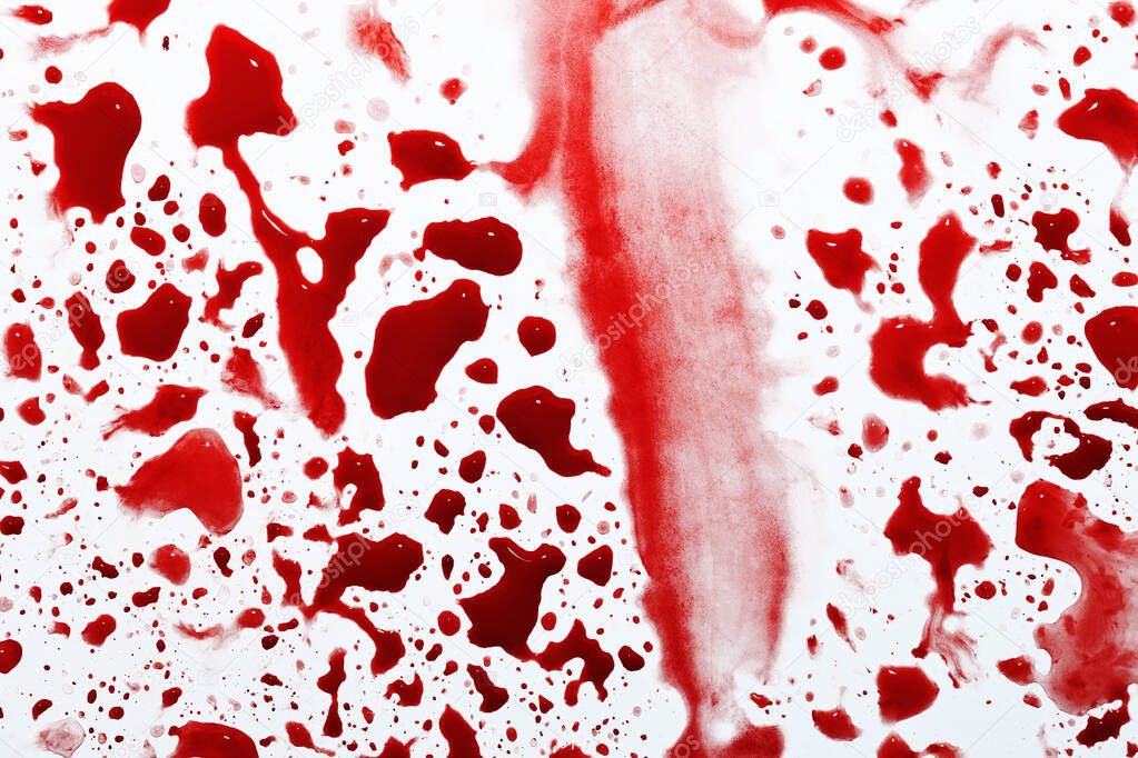 Blood with water texture